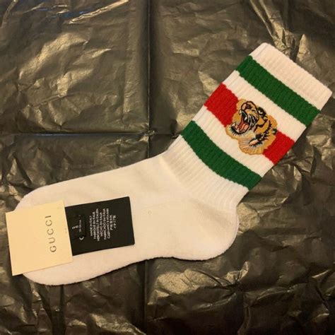 gucci socks tiger replica|designer socks Gucci.